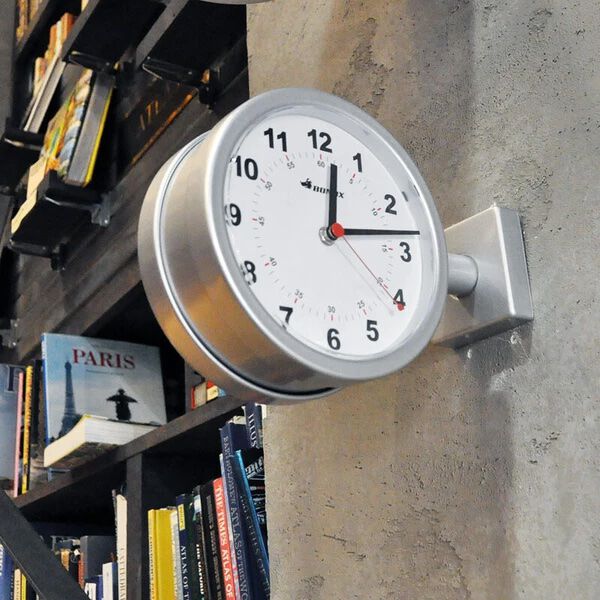 DULTON 雙面掛鐘 DOUBLE FACE CLOCK 170D